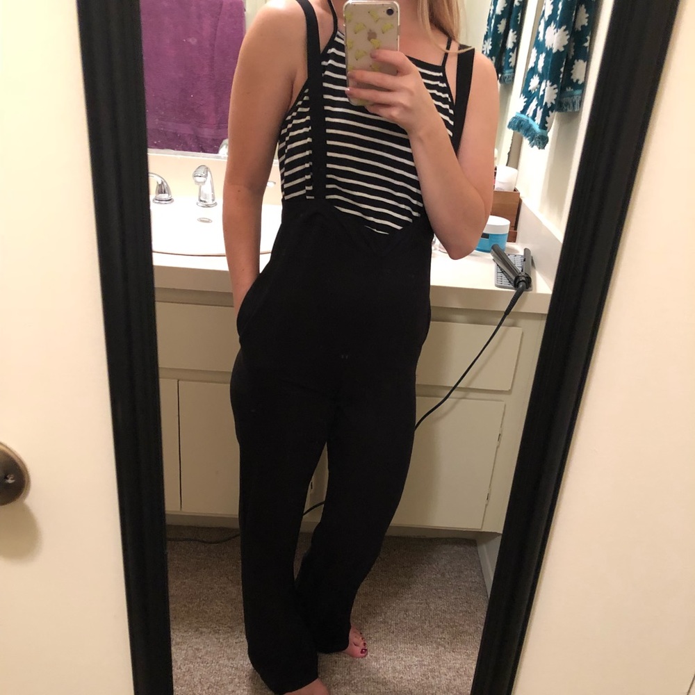 Mind Code black overalls/jumpsuit